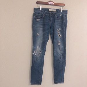 Abercrombie and Fitch Distressed Skinny jeans